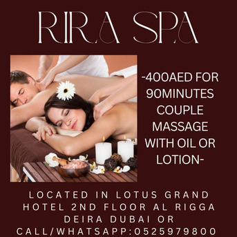 Al Rigga, Health, Rira Spa Offer 7/4/2026