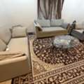 SAR 1400,  Full Sofa Set With Center Table And Carpet With Dining Tables And Free Household Items