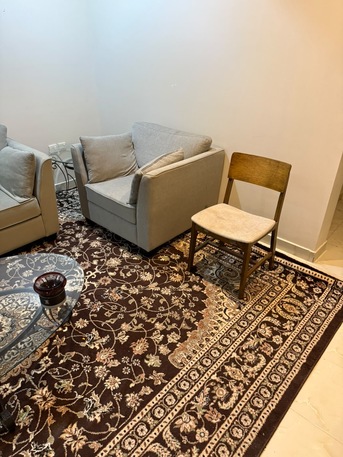 Dammam, Furniture, SAR 1400,  Full Sofa Set With Center Table And Carpet With Dining Tables And Free Household Items