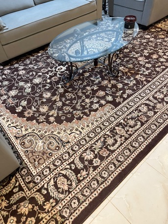 Dammam, Furniture, SAR 1400,  Full Sofa Set With Center Table And Carpet With Dining Tables And Free Household Items