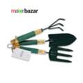 INR 179,  3Pcs Garden Tool Set With Wooden Handle & Foam Grip