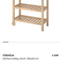 SAR 350,  Trolley From Ikea And Book Shelf For Sale