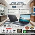 BHD 93,  DELL Core I7 8th Gen Laptop 8GB RAM 256GB SSD 14