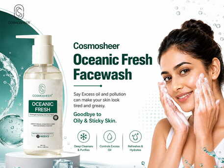 New Delhi, Health & Beauty Items, INR 295,  Buy Cosmosheer Oceanic Fresh Facewash | Cosmosheer