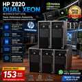 BHD 153,  HP Workstation Xeon 2 Processor 32 Core's 128GB RAM SSD 512GB NVidia 4GB Graphic Upto 69GB