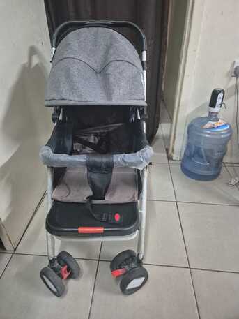Riyadh, Baby & Kid Stuff, SAR 450,  Baby Plus Premium Baby Stroller &ndash; Like New &ndash; Reversible Handle &ndash; 3 Recline Positions &ndash; Riy