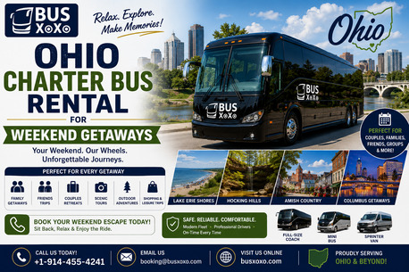 New York, Travel, Ohio Charter Bus Rental For Weekend Getaways