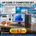 BHD 63,  HP Intel Core I7 WiFi Computer Set With HP 19