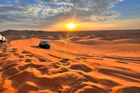 Dubai, Travel, Dubai Evening Desert Safari With BBQ Dinner, Camel Ride & Pickup