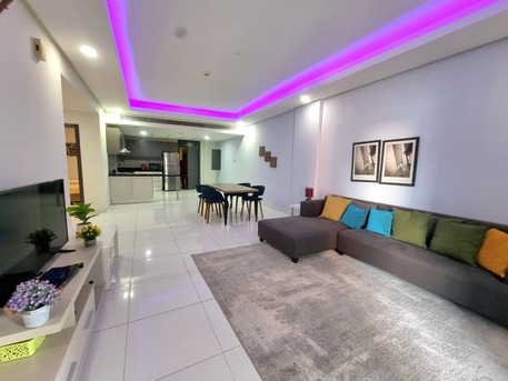 Amwaj Islands, Apartments, Flats, Houses & Villas, BHD 350/month,  Furnished,  2 BR,  120 Sq. Meter,  Elegant 2 BR FF Apartment With Balcony & WIFI Amwaj Island