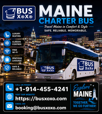 New York, Travel, Book Maine Bus Rental For Group Travel
