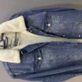 Sar 250,  Jacket Jeans With Fur Inside