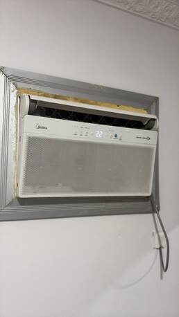 Jeddah, Air Conditioners, SAR 900,  Midea Deluxe Inverter Window AC With Wi-Fi Smart Control &ndash; Excellent Condition &ndash; Only 900
