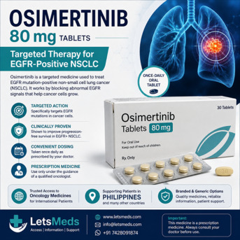 Makati City, Health & Beauty Items, PHP 1,  Generic Osimertinib Price | International Supply Available From Letsmeds