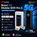 BHD 75,  Huawei Brovi 5G Mobile WiFi Pro 5 Latest Model E6888-982 Unlocked Works With Any Sim