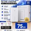 BHD 75,  Huawei Brovi H155-382 5G CPE 5 Router WiFi 6 Unlocked For Any Sim Latest Model Unlocked