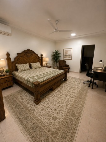 Al Rehab, Apartments, Flats, Houses & Villas, SAR 45/month,  4 BR,  4 Bedrooms, Large TV Lounge, Large Drawing Room, 4 Bathrooms And Store- 45k Per Year