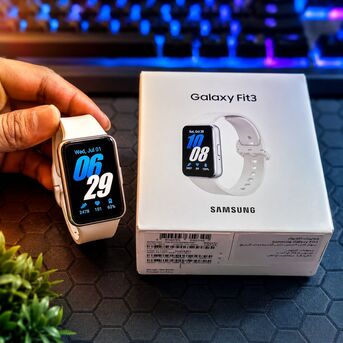 Manama, Watches, BHD 15,  Samsung Galaxy Fit 3 Smartwatch – White  ✨ New Condition