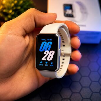 Manama, Watches, BHD 15,  Samsung Galaxy Fit 3 Smartwatch – White  ✨ New Condition