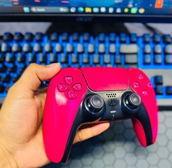 Manama, Video Games, BHD 20,  Sony PS5 DualSense Wireless Controller &ndash; Cosmic Red Original Sony Controlle 100% Wor