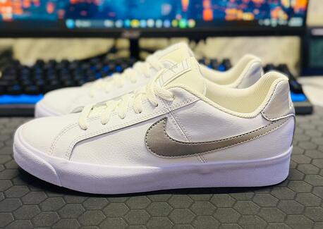 Juffair, Clothing & Accessories, BHD 22,  Nike Court Royale AC White Metallic Silver (AO2810-114) – Original  ✅ Brand New Condition