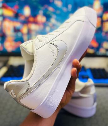 Juffair, Clothing & Accessories, BHD 22,  Nike Court Royale AC White Metallic Silver (AO2810-114) – Original  ✅ Brand New Condition