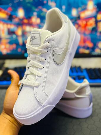 Juffair, Clothing & Accessories, BHD 22,  Nike Court Royale AC White Metallic Silver (AO2810-114) – Original  ✅ Brand New Condition