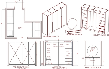 Riyadh, Job Seekers, Freelance AutoCAD Draftsman & Furniture Shop Drawings