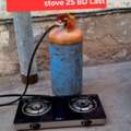 Clynder Gas Almost Full And Regulator Stove 25 Bd Last Msg 3670 8372 Wts Ap
