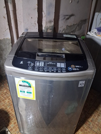 Jeddah, Appliances, SAR 600,  10 KG Top Load Washing Machine &ndash; Chrome Silver &ndash; Excellent Condition