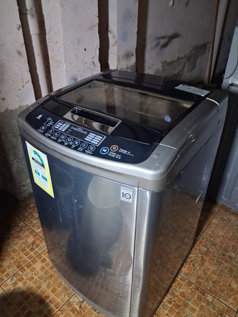 Jeddah, Appliances, SAR 600,  10 KG Top Load Washing Machine &ndash; Chrome Silver &ndash; Excellent Condition