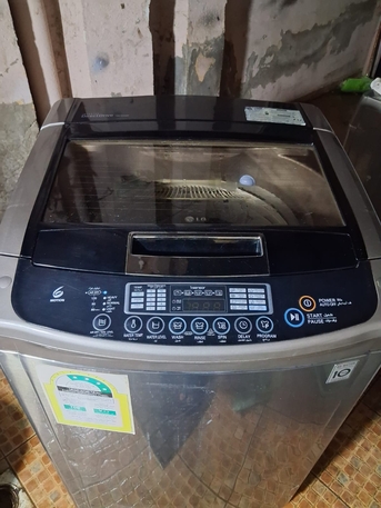Jeddah, Appliances, SAR 600,  10 KG Top Load Washing Machine &ndash; Chrome Silver &ndash; Excellent Condition