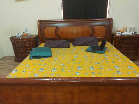 Jubail, Furniture, SAR 600,  Wooden Furniture -  600 SAR Price - King Size Bed And Dressing Table