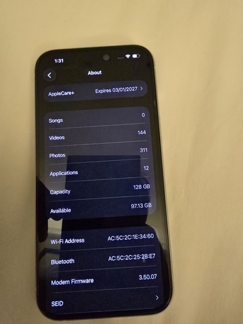 Riyadh, Mobile Phones, SAR 2900,  Iphone 15 With Applecare+