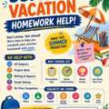 Summer Vacation Homework Help