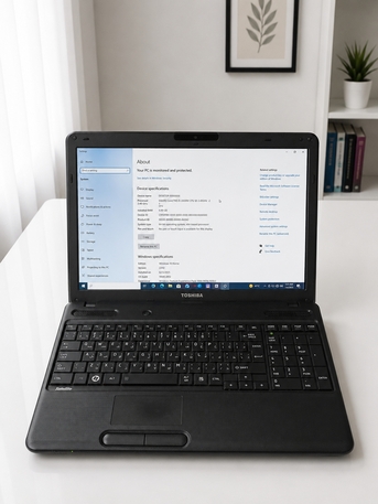 Riyadh, Computers, SAR 250,  TOSHIBA CORE I5.6GB RAM 500 GB HDD | NO BATTERY BACKUP.NO ISSUES. PRICE: 250 SR (FIXED)