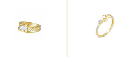 Mumbai, Jewelry, Elegant Daily Wear Gold Ring Collection | Carrots Jewellery