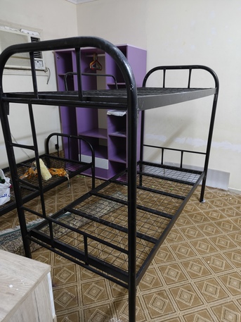 Al Aziziyah, Household Items, SAR 170,  Steel Single Bed And Steel Bunkbed Available