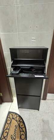 Jeddah, Furniture, SAR 225,  Shoe Rack -Brand New IKEA Shoe Rack With 3 Compartment - 12 Pair