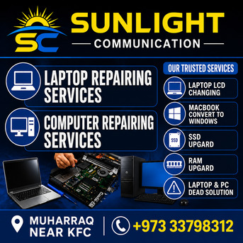 Muharraq, Computer, Mobile & Computer Services Include SSD UPGRADES RAM UPGRADES MAC CONVERT TO WINDOWS PC & L