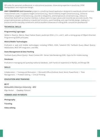 Al Malqa, Job Seekers, React.js / Next.js Frontend Developer Looking For A Job
