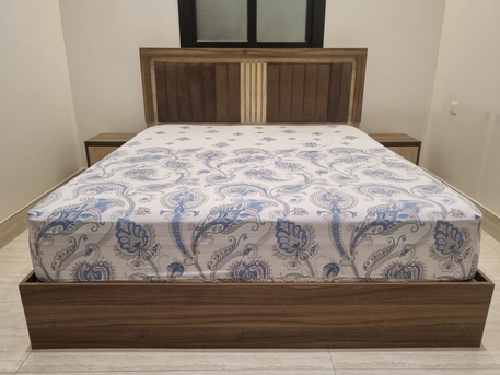 Riyadh, Furniture, SAR 1750,  Bedroom Set (Kingsize Bed Wit 9 Inches Mattress,6 Doors Wardrobe, Dressing Table)