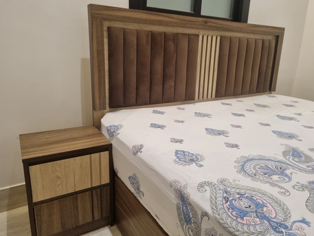 Riyadh, Furniture, SAR 1750,  Bedroom Set (Kingsize Bed Wit 9 Inches Mattress,6 Doors Wardrobe, Dressing Table)