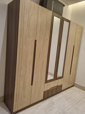 Riyadh, Furniture, SAR 1750,  Bedroom Set (Kingsize Bed Wit 9 Inches Mattress,6 Doors Wardrobe, Dressing Table)