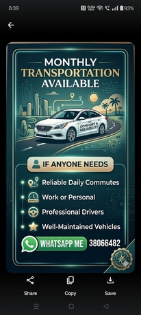Manama, Passenger Transport, Transportation Available