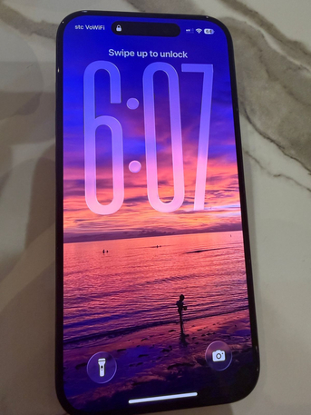Umm Al Hamam, Electronics, Sar 3000,  Iphone 15pro 256gb Not Fixed Battery 80%