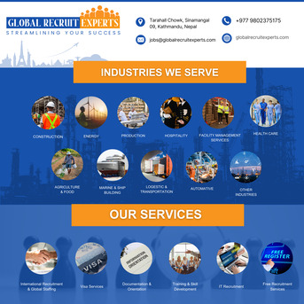 Kathmandu, Manpower, Top Manpower Recruitment Agency In Nepal | Global Recruit Experts Pvt. Ltd.