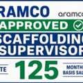 Scaffolding Supervisor Aramco