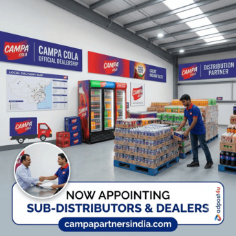 Mumbai, Wholesale Products, High-Profit Beverage Distributorship: Campa Cola 2026 Dealership
