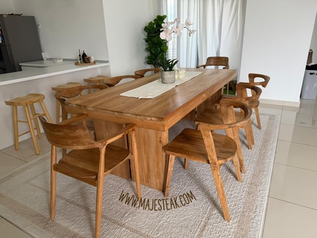 Desa Parkcity, Furniture, MYR 4800,  Teak Modern Dining Table